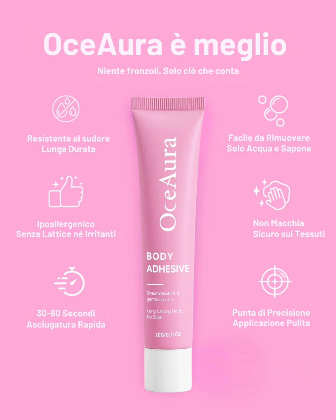 OceAura Body Adhesive